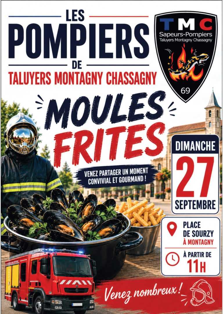 POMPIERS MOULES FRITES